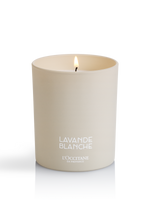 White Lavender Candle