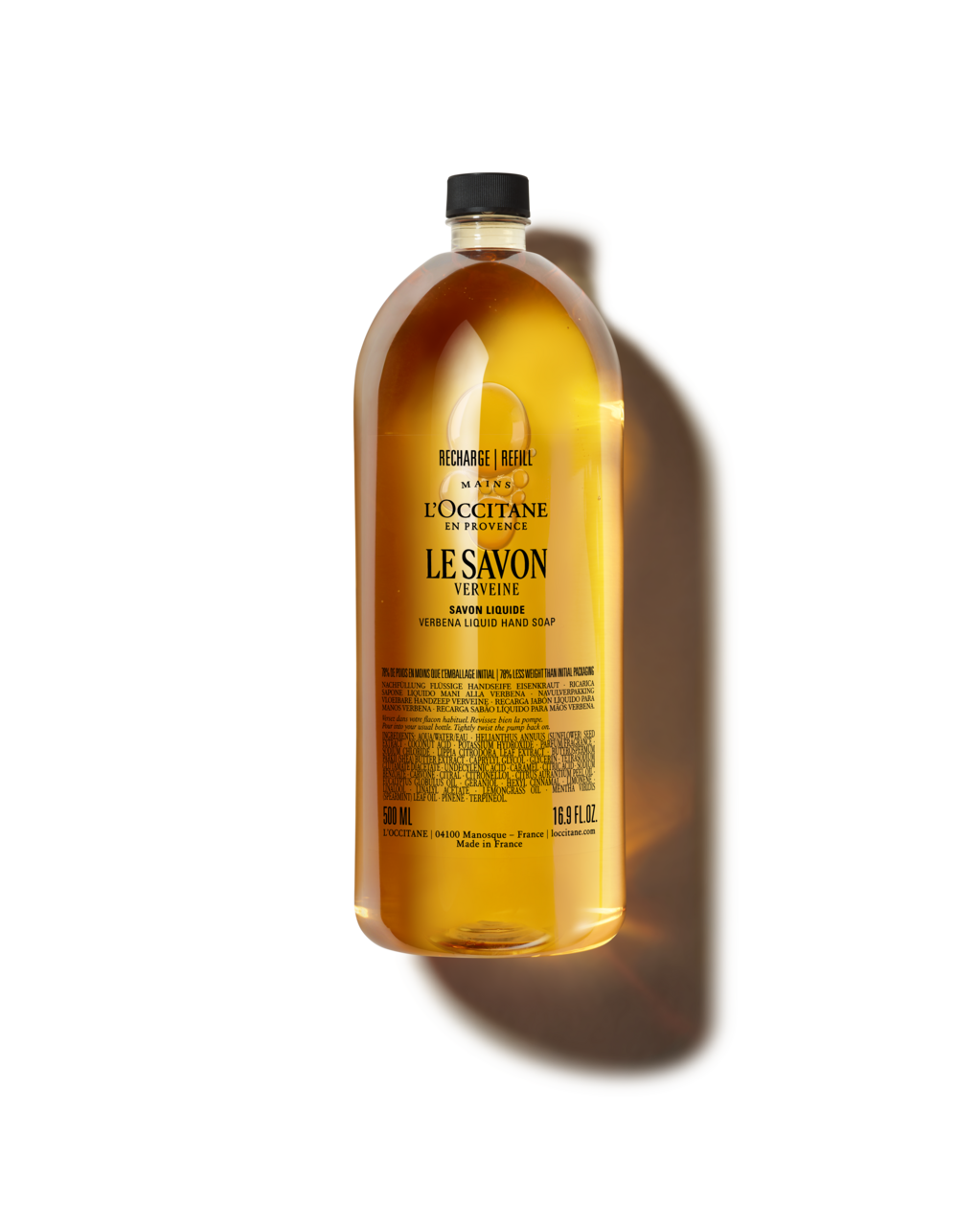 Shea (Karité) Verbena Liquid Hand Soap Refill 500ml