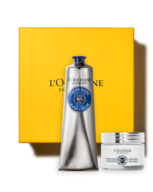 Shea Hand & Nourishing Face Cream Duo